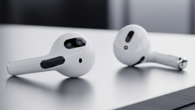 Nova geração dos AirPods poderá incluir câmaras integradas
