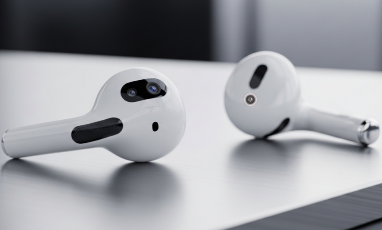 Nova geração dos AirPods poderá incluir câmaras integradas