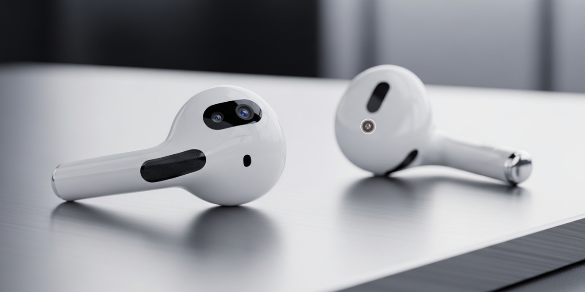 Nova geração dos AirPods poderá incluir câmaras integradas