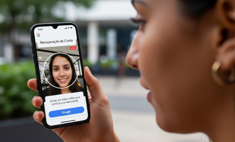 Google lança recuperação de conta por vídeo selfie no Brasil