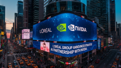 Grupo L'Oréal anuncia parceria com Nvidia para uso de IA
