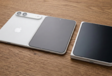 Reveladas imagens do primeiro iPhone de ecrã dobrável da Apple: Design completo vazado