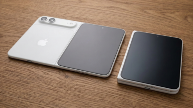 Reveladas imagens do primeiro iPhone de ecrã dobrável da Apple: Design completo vazado